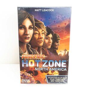 Pandemic Hot Zone North America Board Game / NIB Sealed / Z-Man Games Co-Op 2-4